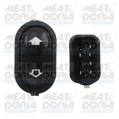 Switch, window regulator